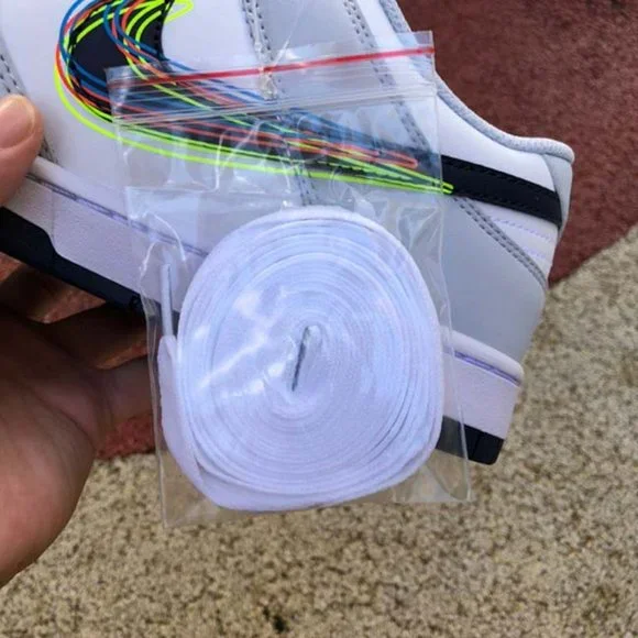 Nike Dunk Low x 3D Swoosh Sneakers - Picture 2 of 10